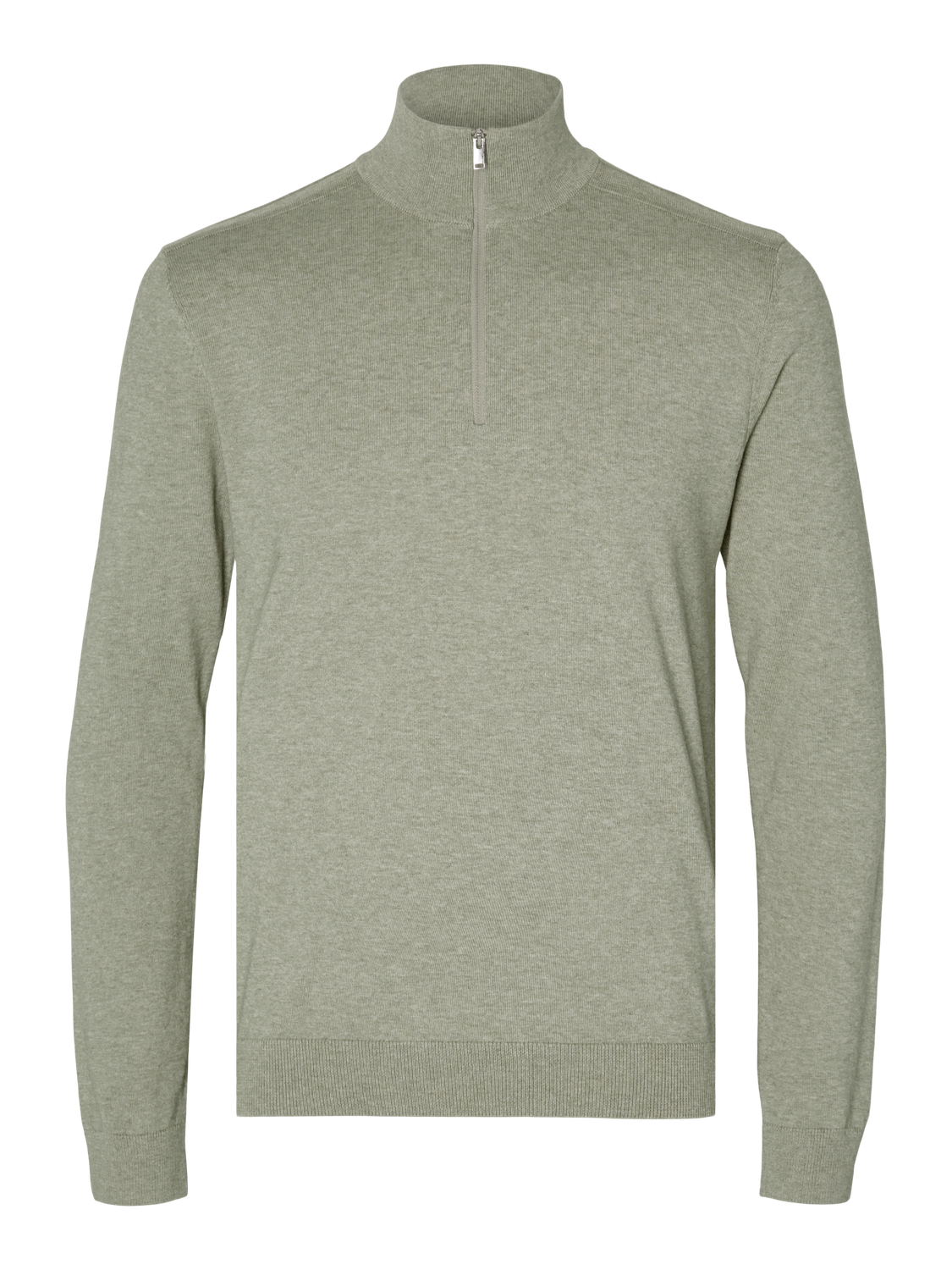 Berg Half Zip Genser - Grønn/ Vetiver